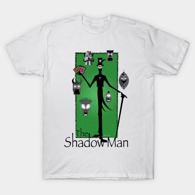 The Shadow Man T-Shirt by amadeuxway